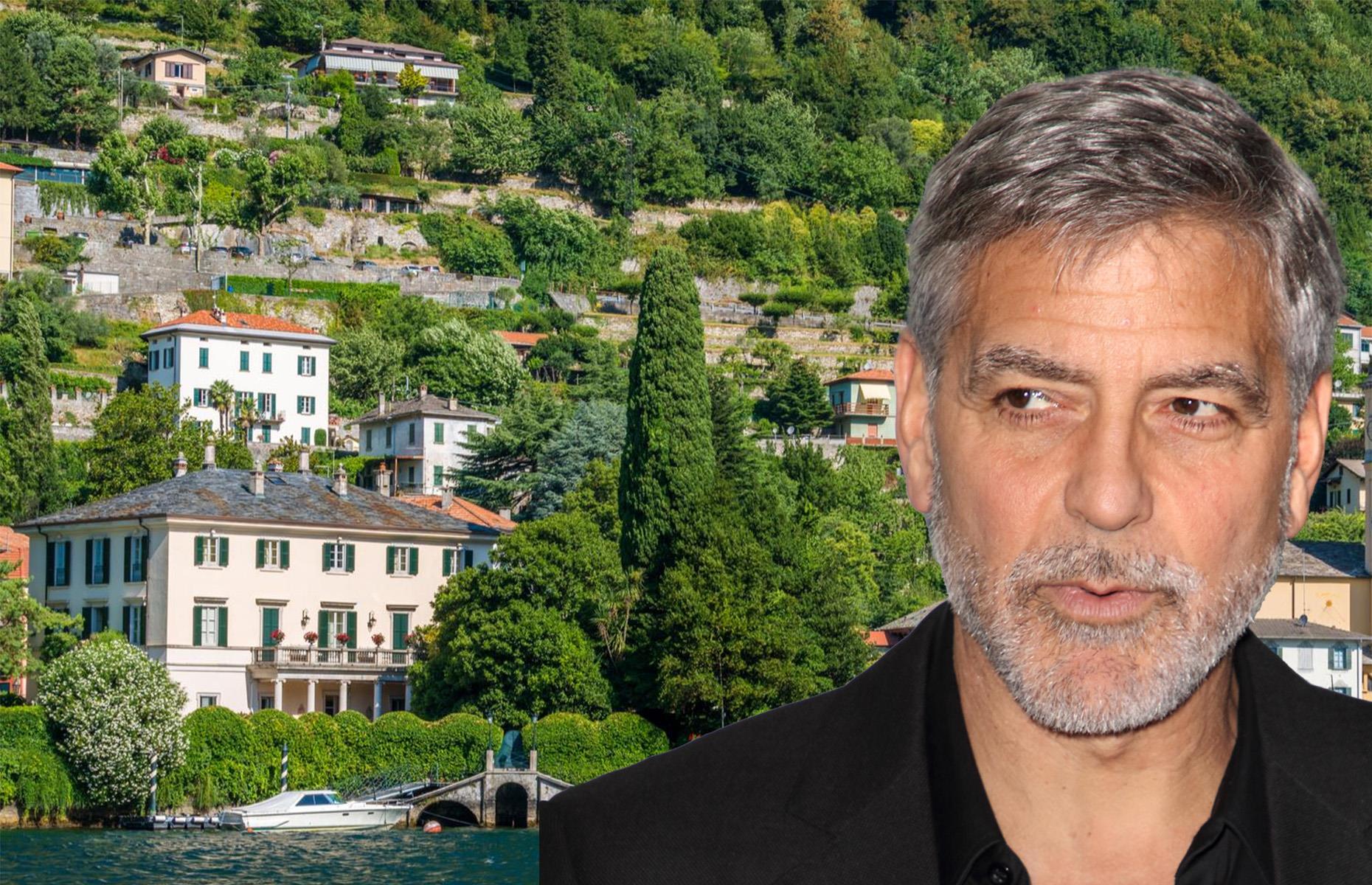 George Clooney speaks out, denying Lake Como villa rumours